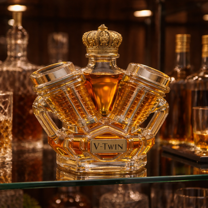 V8 Edition Whisky Bottle