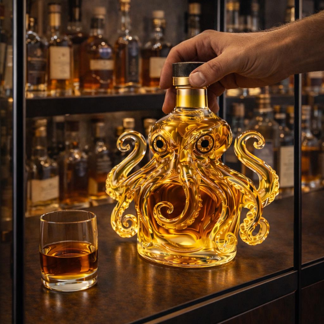 Whisky Bottles – Octopus Edition