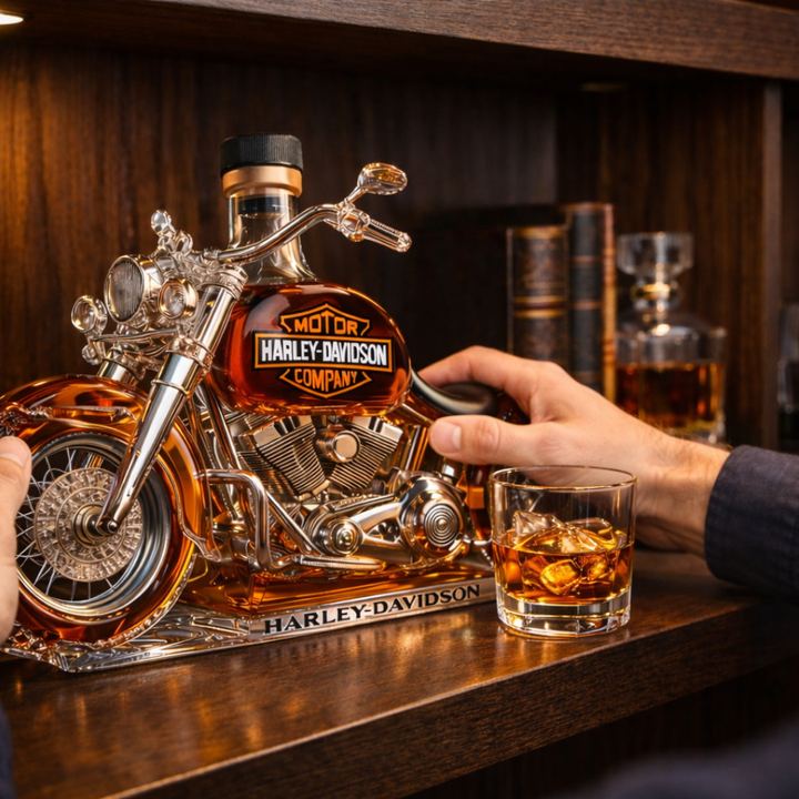 Harley-Davidson Limitált Kiadás Whisky Üveg