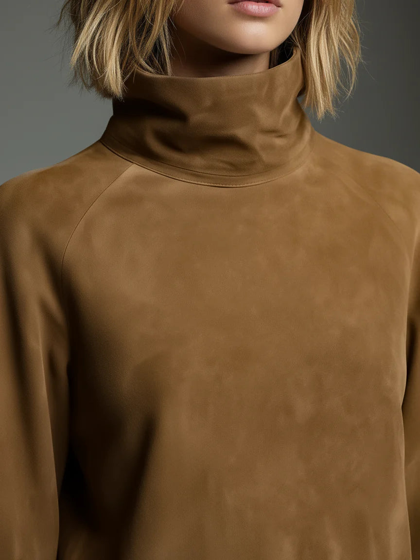 Beli | Magas nyakú, laza ante miniruha