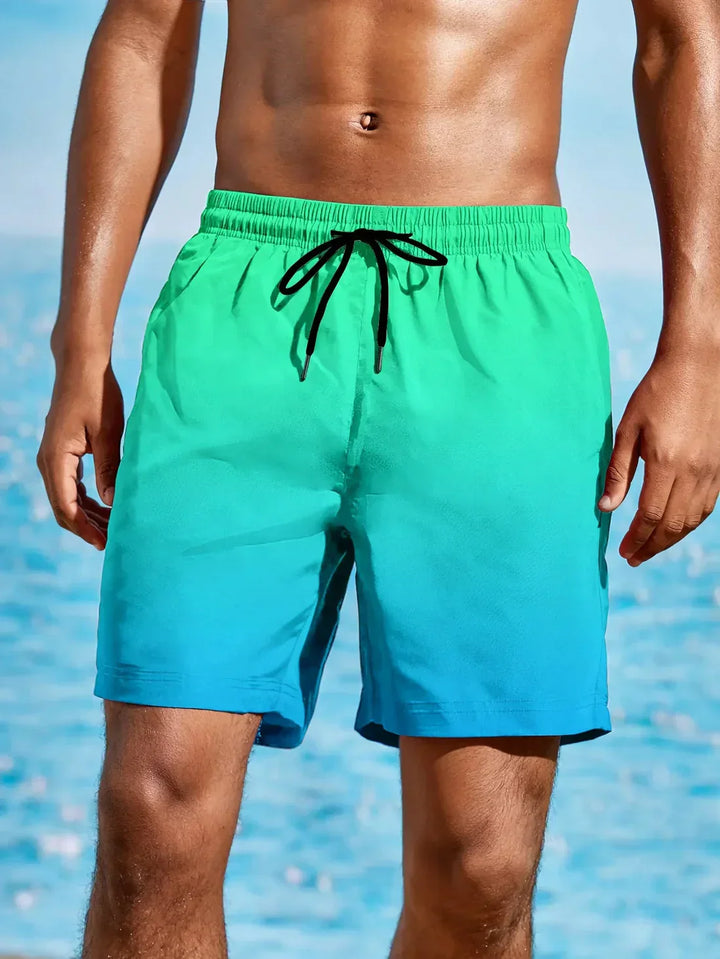 Színátmenetes strandshorts