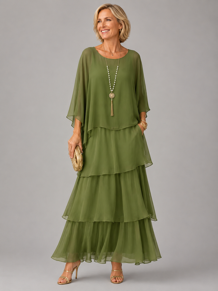 Bea™ | Elegáns, Laza Maxi Ruha