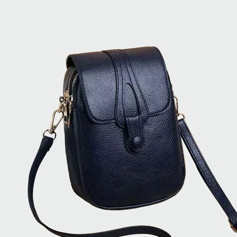 Elegáns retro bőr táska