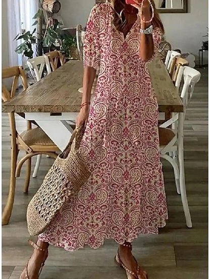 Luna | Könnyed Boho Midi Ruha